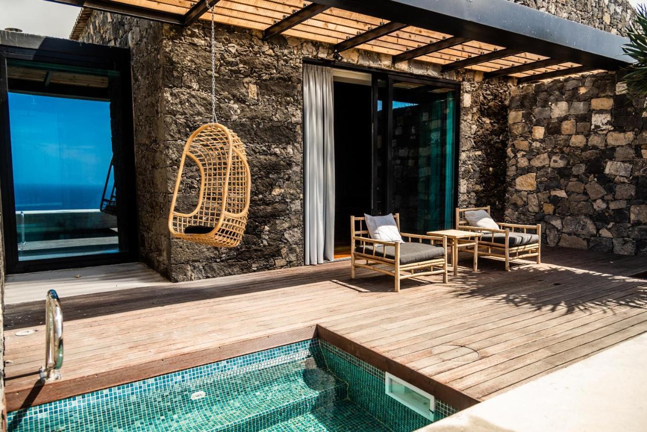 Sensi Azores Nature And Spa Ginetes Εξωτερικό φωτογραφία The private pool of a suite at the hotel